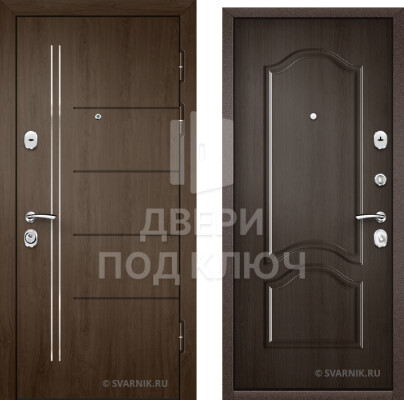 Антивандальная металлическая уличная дверь ДПК-1576